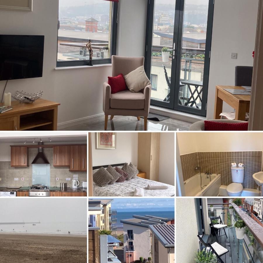 Swansea Bay, Marina & Arena View Mins To Beach & City Bagian luar foto