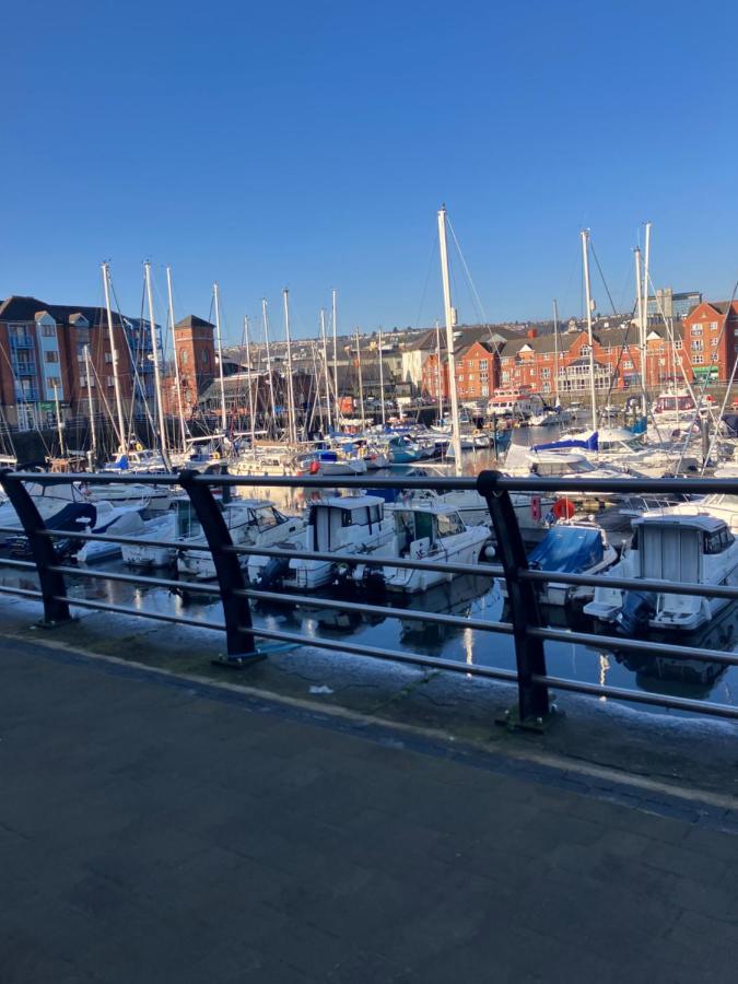 Swansea Bay, Marina & Arena View Mins To Beach & City Bagian luar foto