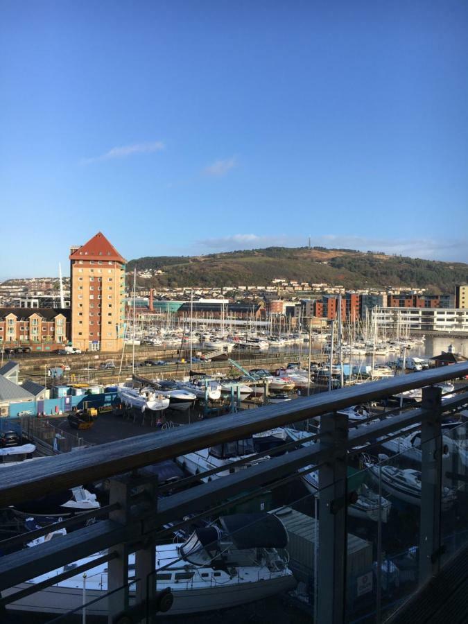 Swansea Bay, Marina & Arena View Mins To Beach & City Bagian luar foto